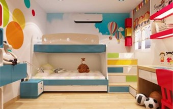 Thiết kế nội thất phòng ngủ nhỏ 10m2 cho bé