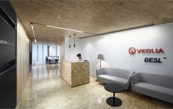 Thiết kế nội thất văn phòng cao cấp Veolia và Jinmao